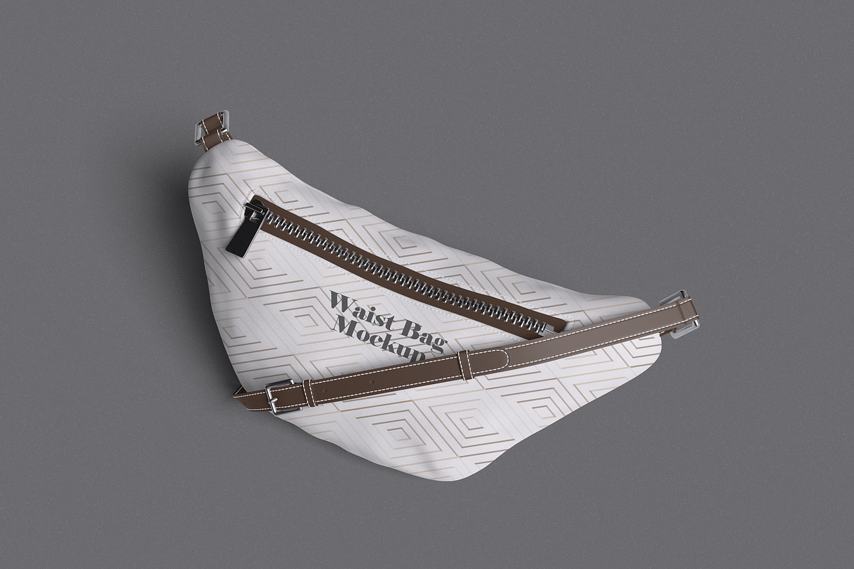 Waist Bag Mockup, a Mask Mockup by xavier_studio (Photo 3 of 5)