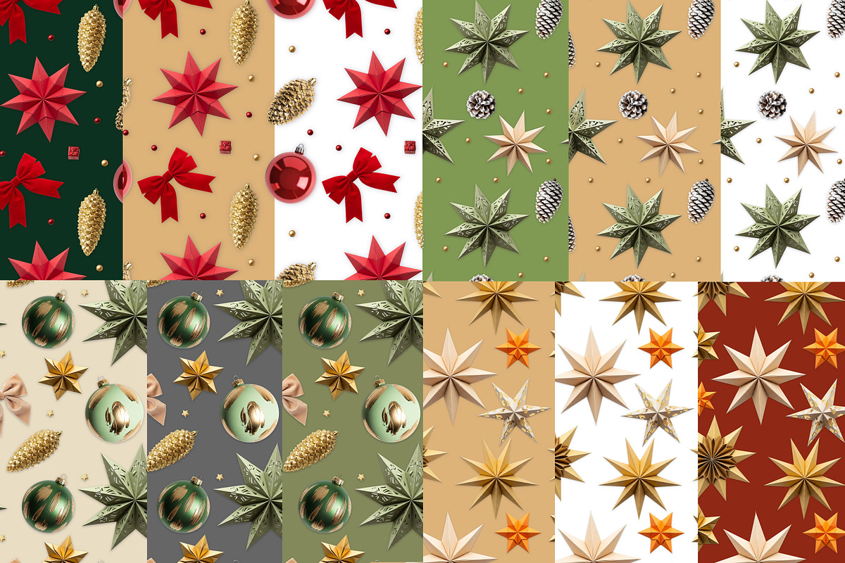 Christmas Starshine Set. 30 PNG+, a Background Graphic by Nadia Murash (Photo 3 of 4)