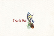 Watercolor blue tit bird clipart, an Illustration by Art & Things (Thumbnail 8 of 8)