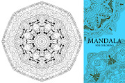 Mandalas for coloring12, an Object Graphic by Watercolor fantasy (Thumbnail 4 of 9)