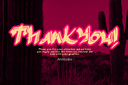 Zumpa Sharp Raw Edgy Display Font, a Handwritten Font by ArtiXLabs (Thumbnail 10 of 10)