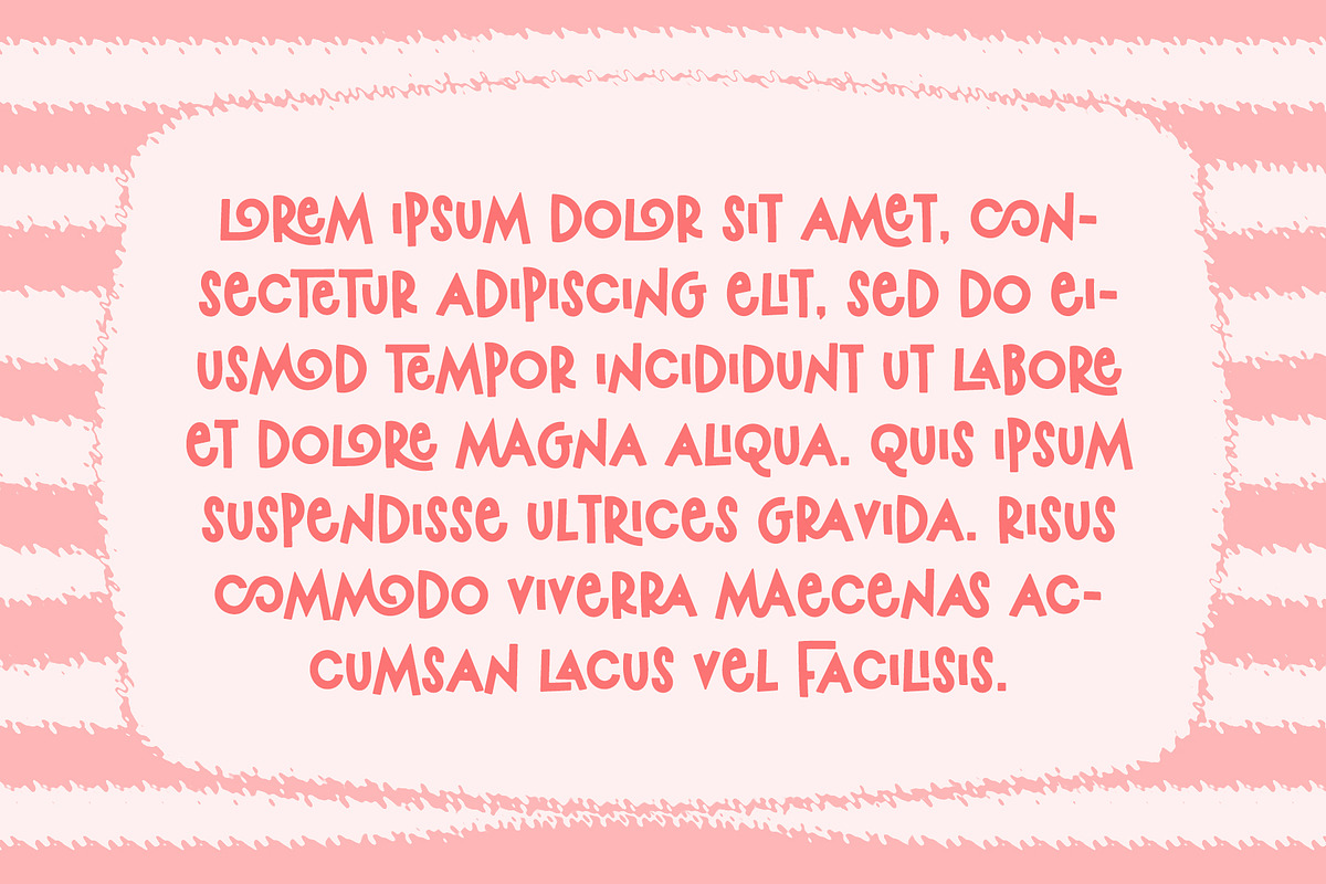 Holiday Snow - Cute Display Font, a Sans Serif Font by Airotype (Photo 11 of 12)