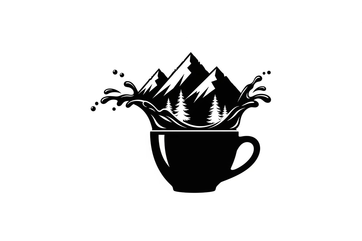 Mountain Coffee Cup Design Bundle, an Illustration by yasushie (Photo 17 of 31)