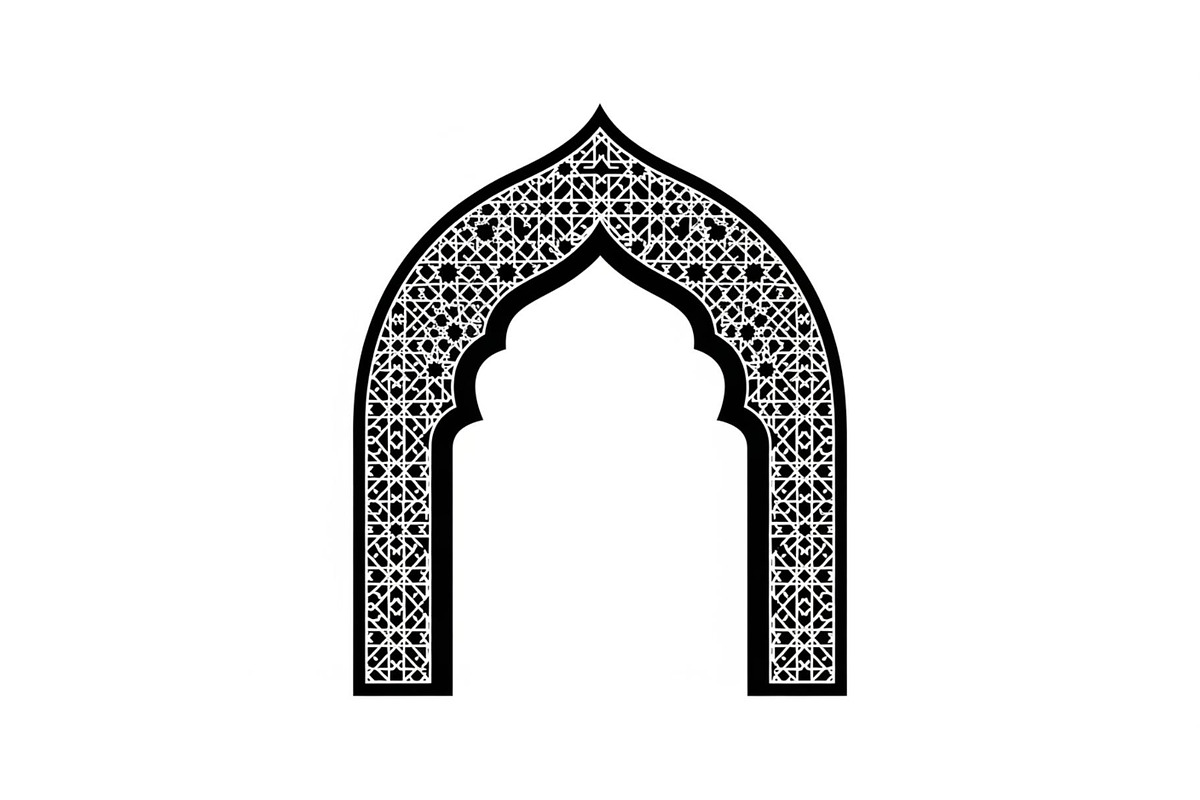Islamic Arch Window Vector Bundle, an Illustration by yasushie (Photo 3 of 51)