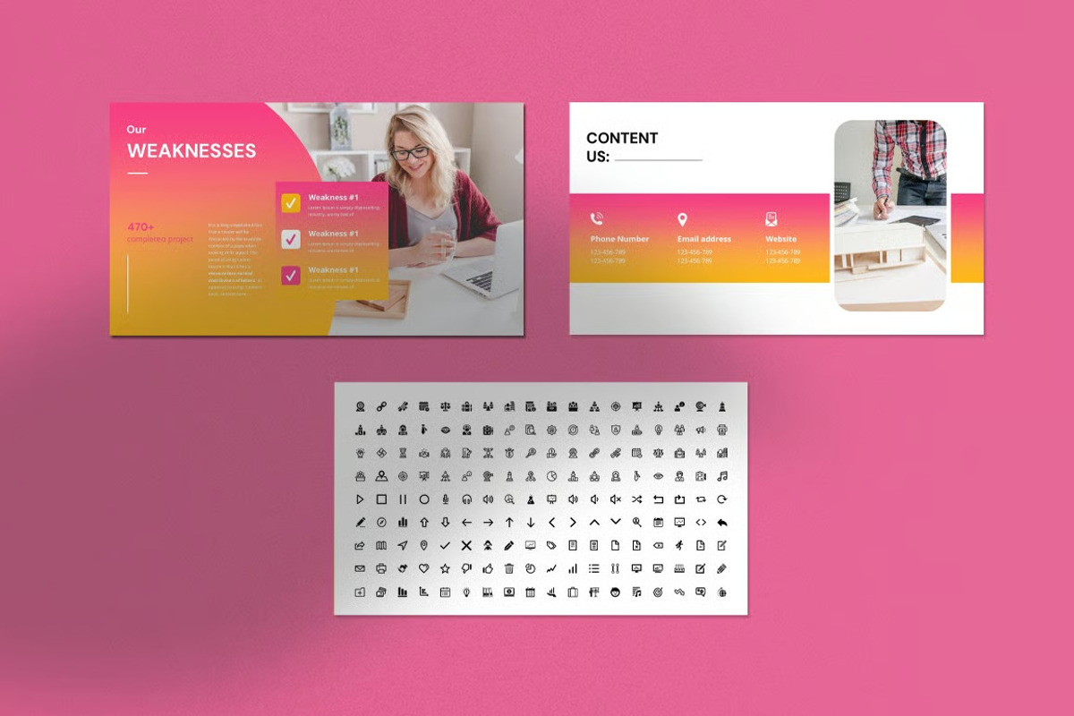Business Project Presentation Template Powerpoint preview 6