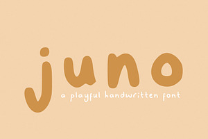 Juno - A Handwritten Font