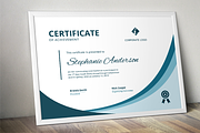 Modern ms word certificate, a Stationery Template by Inkpower (Thumbnail 2 of 6)