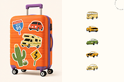 Vintage Road Trip Collection, an Object Graphic by Nutalin Art (Thumbnail 6 of 10)