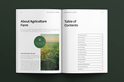 Agriculture Brochure Template, a Brochure Template by E-Type (Thumbnail 2 of 7)
