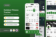 Skyrun - Outdoor Fitness Tracker UI, a Websites & App Template by twinstd (Thumbnail 1 of 5)
