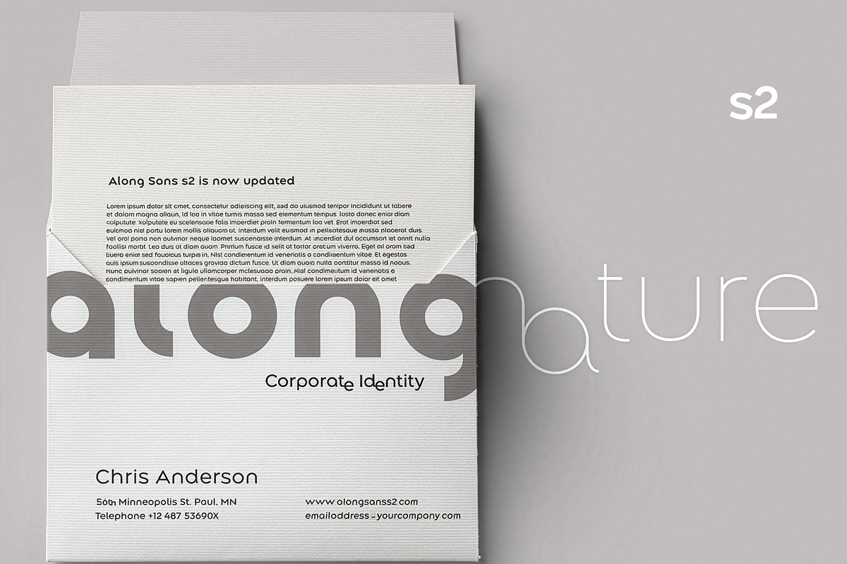 Along Sans Ultimate Edition, a Sans Serif Font by Ryul Davidson (Photo 7 of 21)