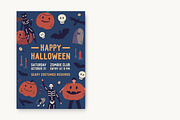Halloween posters, cards, seamless, a Decorative Illustration by Good Studio (Thumbnail 6 of 15)
