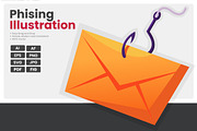 Phishing Email Illustration, a Technology Illustration by erifqizeicon (Thumbnail 3 of 3)