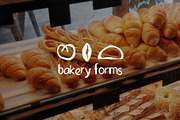 216 BAKERY CLIPART - VECTOR SHAPES, a Decorative Illustration by JuDesign (Thumbnail 21 of 21)