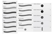40Procreate brushes shirt drawing, a Brush Add-On by byJuliaKors (Thumbnail 3 of 8)