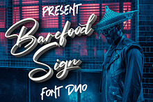 Barefood Sign - Font Combination