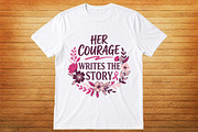 Breast cancer warrior t-shirt design, an Object Graphic by jahid234 (Thumbnail 1 of 3)