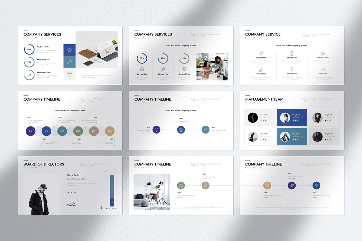 Project Proposal PowerPoint Template, a Presentation Template by GoldenPixelStudio (Photo 14 of 30)