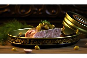 open tuna in olive oil ai generated, a Food & Drink Photo by pikepicture