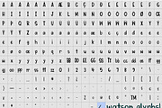 My Dear Watson Font, a Handwritten Font by Groovy Fonts by Mindy (Thumbnail 3 of 6)