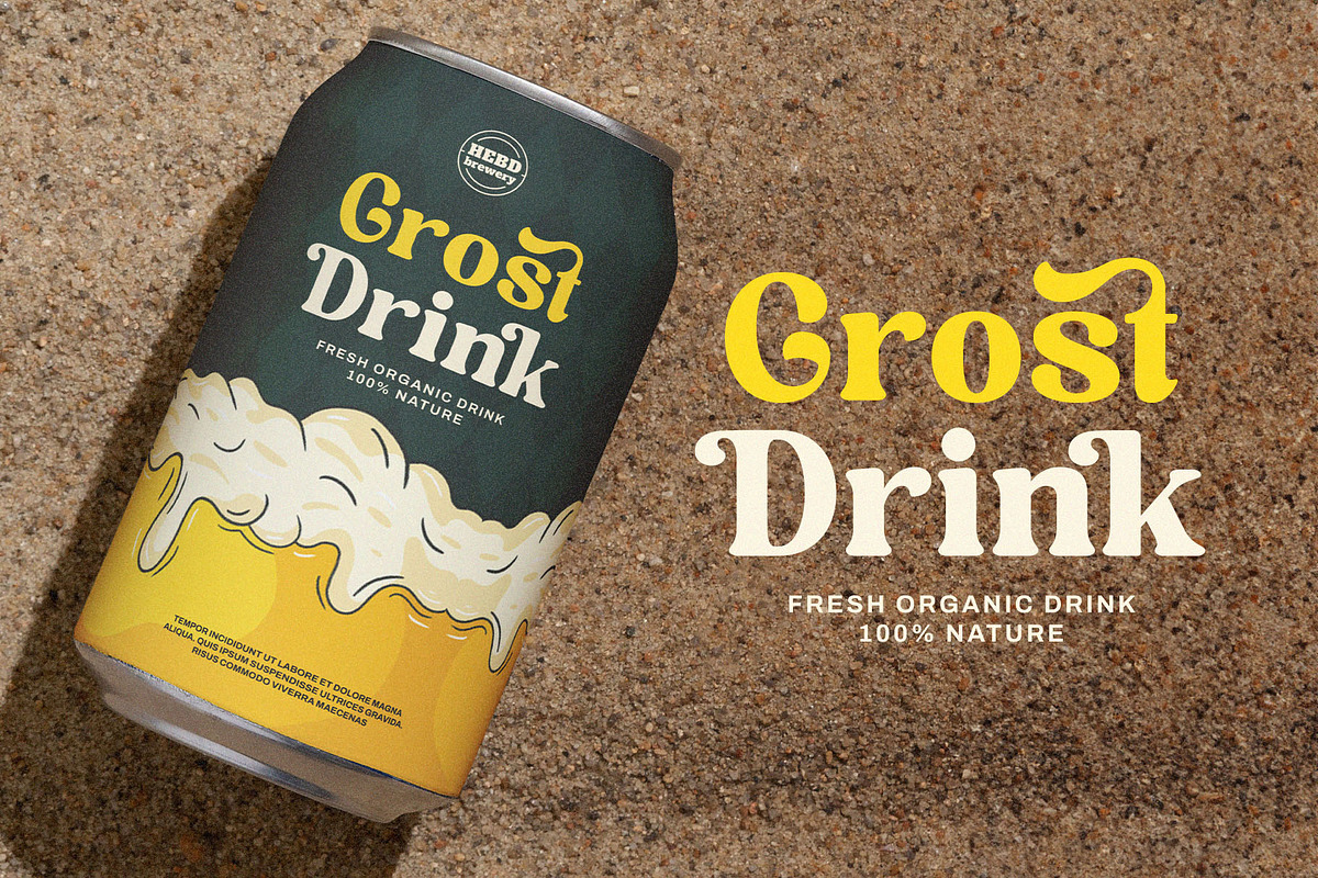 Gellatik - Retro Serif Font, a Serif Font by Jimoji (Photo 4 of 7)