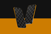 iPhone 15 Pro Mockup Set, an iPhone Mockup by Deeplab (Thumbnail 3 of 9)