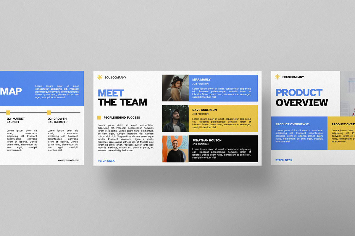 Pitch Deck Powerpoint Template preview 3