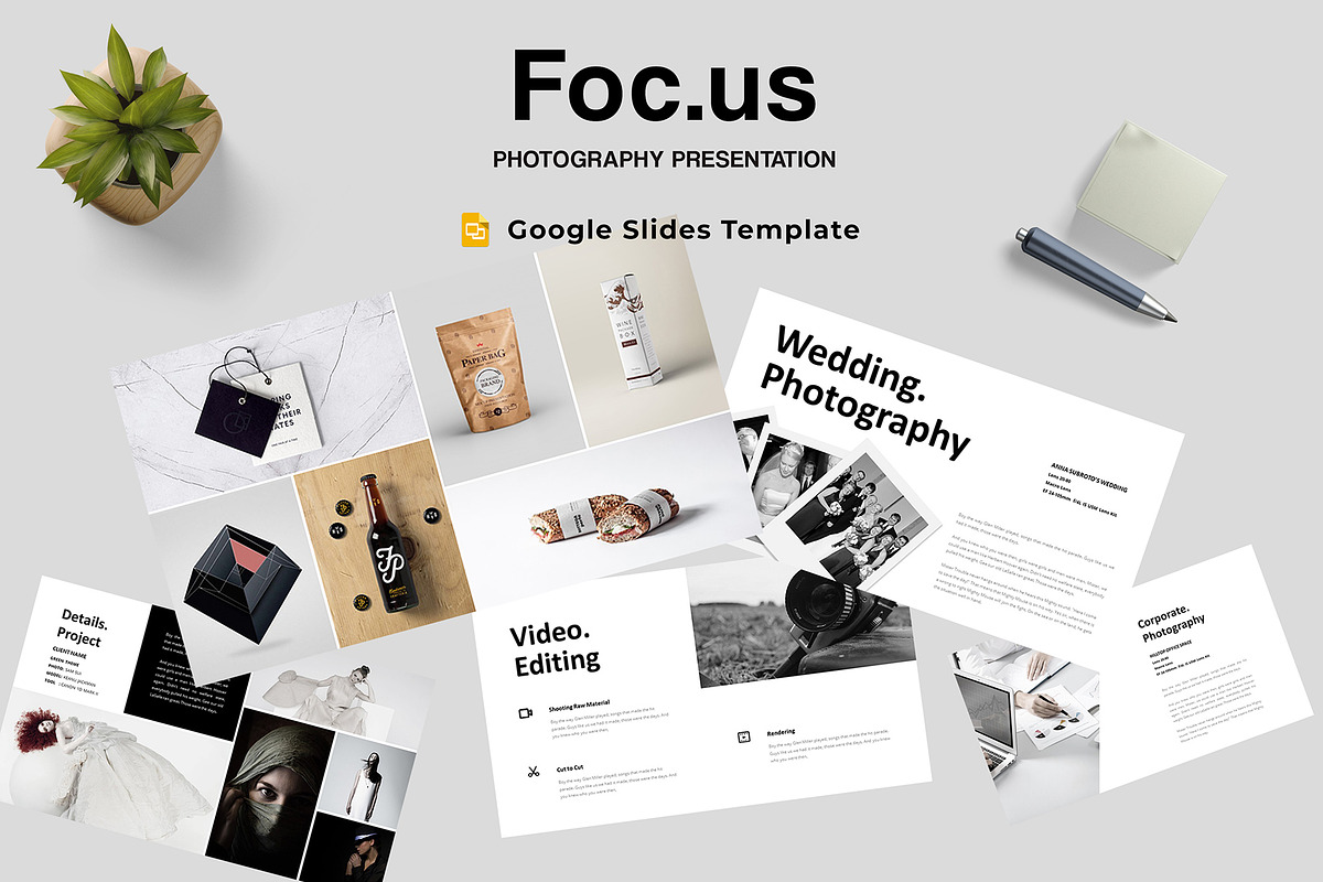 Focus - Google Slides Template, a Presentation Template by Incools Stokie (Photo 9 of 10)