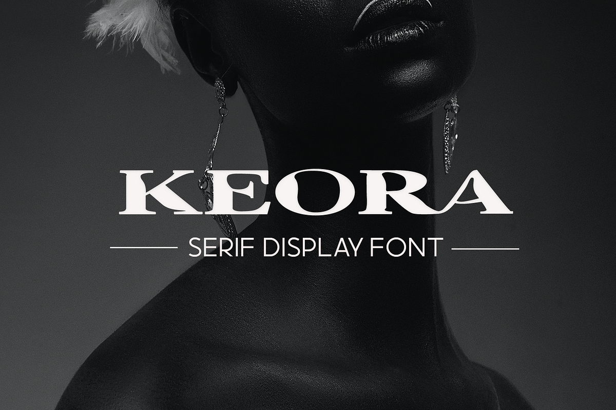 Keora - Serif Display Font, a Serif Font by ivan_artnivora (Photo 1 of 4)
