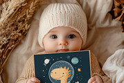 Cute Nursery Card Mockups., a Books & Magazine Mockup by Designwork (Thumbnail 5 of 15)