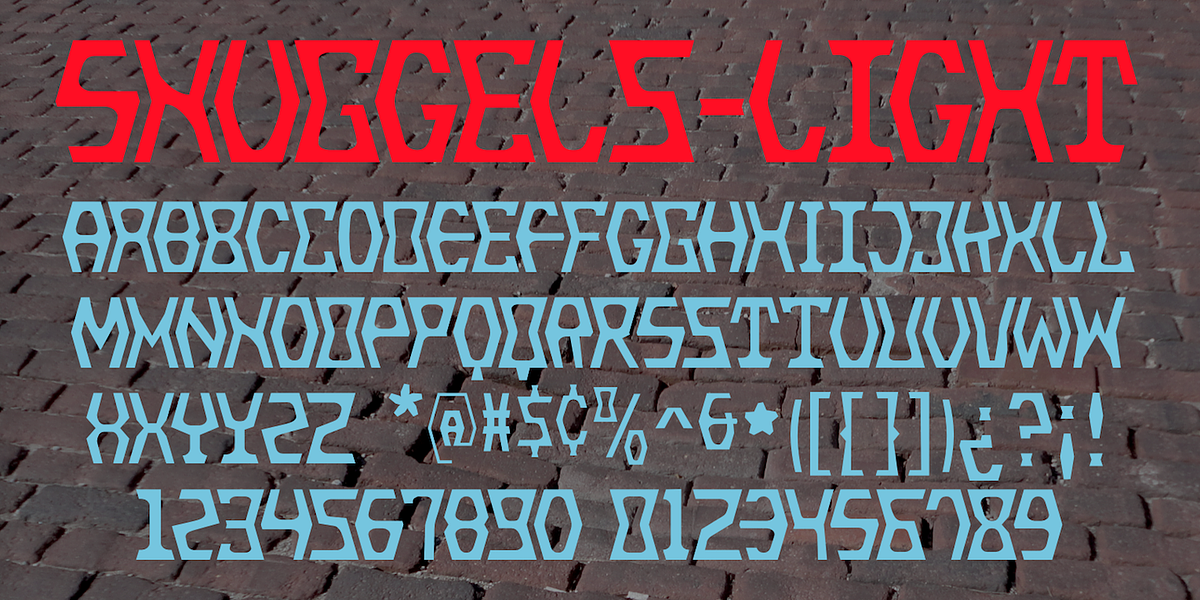 Snuggels, a Font by Ingrimayne Type (Photo 4 of 9)