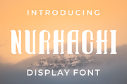 NURHACHI Font, a Serif Font by MaikoHatta (Thumbnail 1 of 2)