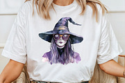 Funny Witch Halloween Bundle, an Illustration by Pixels.Craft (Thumbnail 4 of 7)