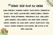 Glowie - Cute Aesthetic Handwritten, a Script Font by roomspace creative lab (Thumbnail 7 of 10)