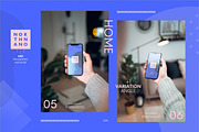 MEGA PSD MOCKUP BUNDLE 40 IN 1, an iPhone Mockup by North&Nano (Thumbnail 6 of 11)