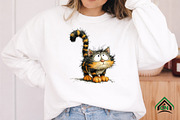 Whimsical Funny Cat PNG, a Seasonal Illustration by Craft Nest (Thumbnail 6 of 8)