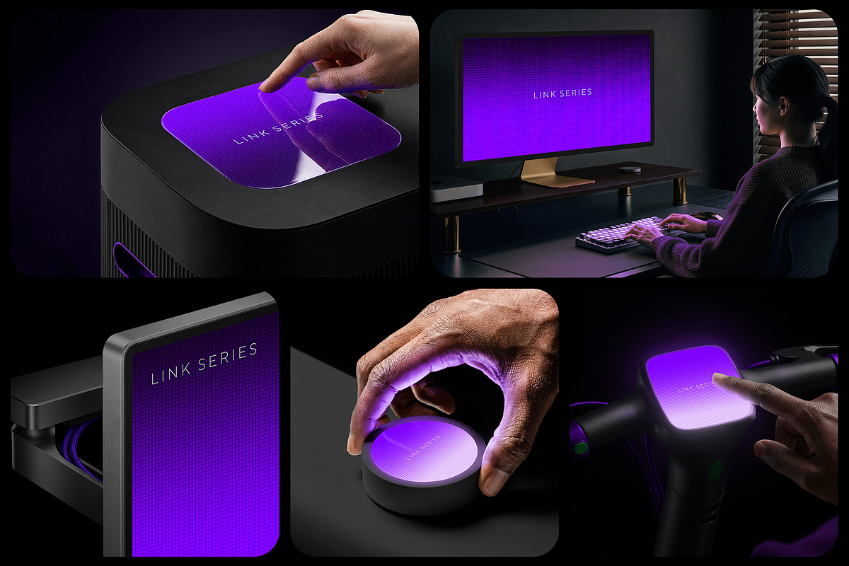 Tech Device Mockups / Link Series, a Wearable Device Mockup by Mockup Cloud (Photo 2 of 13)