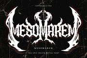 MesoMareM, a Blackletter Font by Absonstype (Thumbnail 1 of 5)