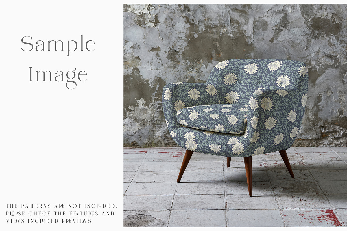 Armchair Upholstery Mockup, a Household Mockup by mock-ups (Photo 4 of 21)