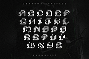 UBNXRMA FONT BY NXRMALIST, a Font by NXRMALIST (Thumbnail 2 of 2)