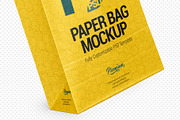 Kraft Paper Bag & Handles PSD Mockup, a Packaging Mockup by LoopAll (Thumbnail 5 of 10)