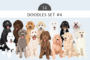 Doodle Clip Art Bundle #4