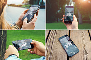 25 PSD DEVICE MOCKUPS, an iPhone Mockup by Egor Shkolnikov (Thumbnail 5 of 11)