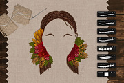 Embroidery Art Brushes For Procreate, a Brush Add-On by bokettori (Thumbnail 21 of 42)