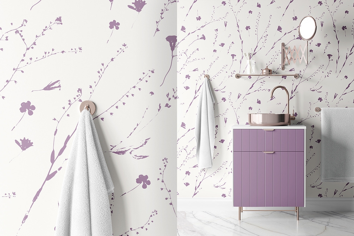 Subtle Falling Twigs, a Wallpaper Graphic by MalyskaStudio (Photo 2 of 11)