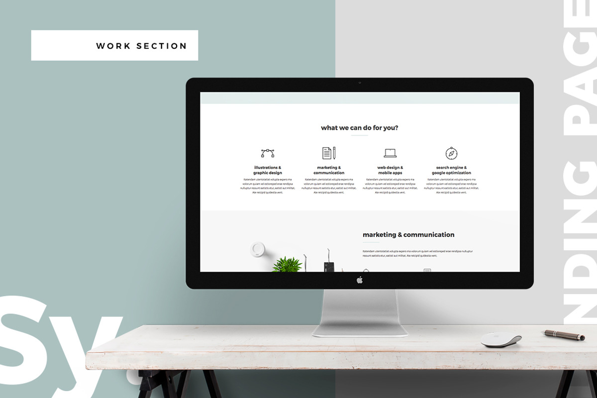 Symbolis Bootstrap Landing Page, a Bootstrap Template by Egotype (Photo 7 of 18)