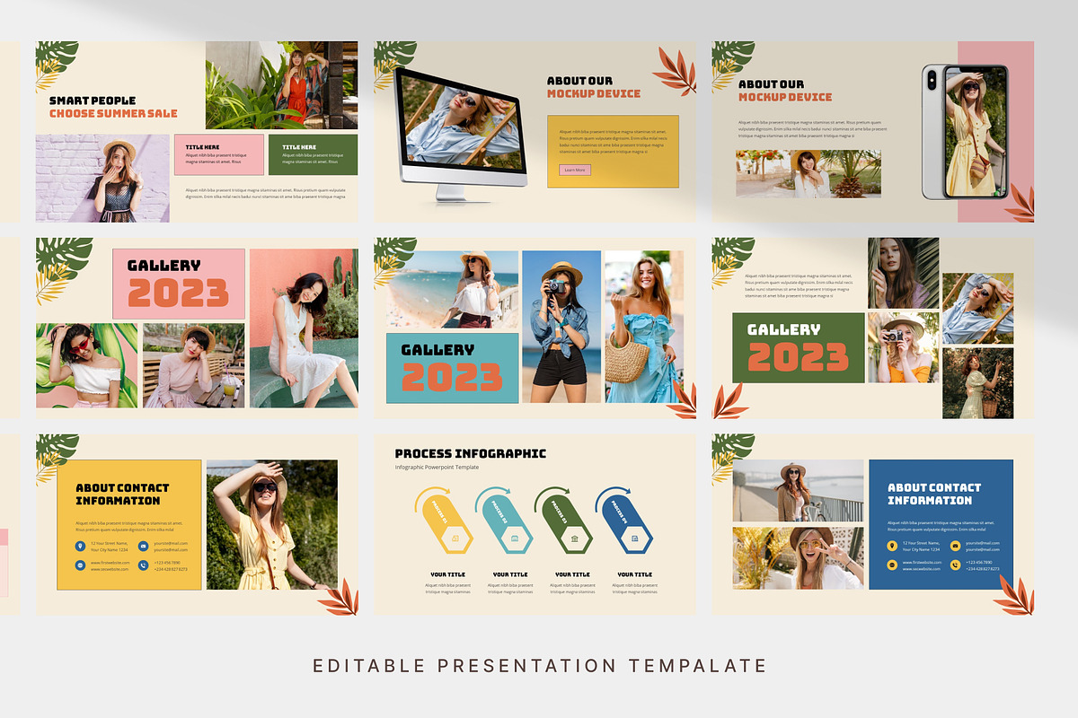 Summer Sale Presentation Template, a Presentation Template by Digitcase x Wealthwells (Photo 4 of 4)