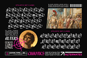 Aethon Keros Typeface, a Blackletter Font by alit design (Thumbnail 9 of 20)