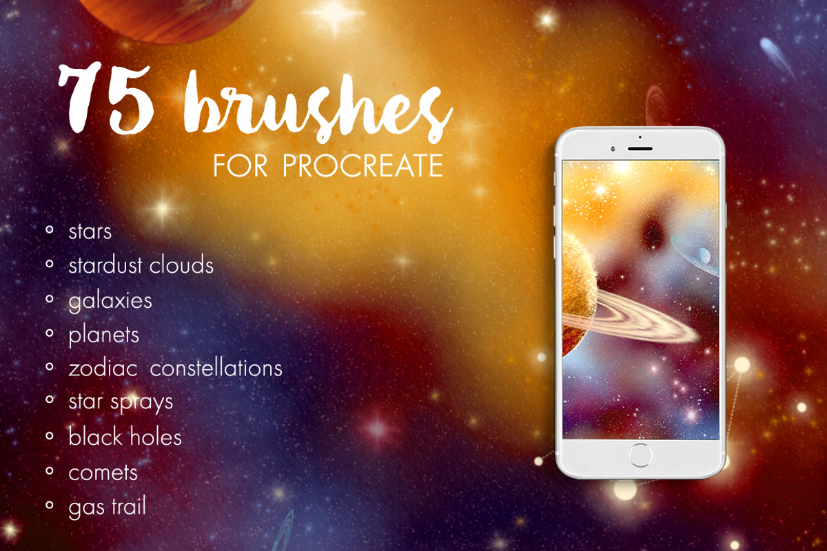 Skyscape Brush Toolkit for Procreate, a Brush Add-On by Wonderbox Creative (Photo 3 of 8)