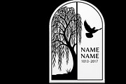memorial plaque laser cut design, a Graphic by Amazin_art (Thumbnail 25 of 31)